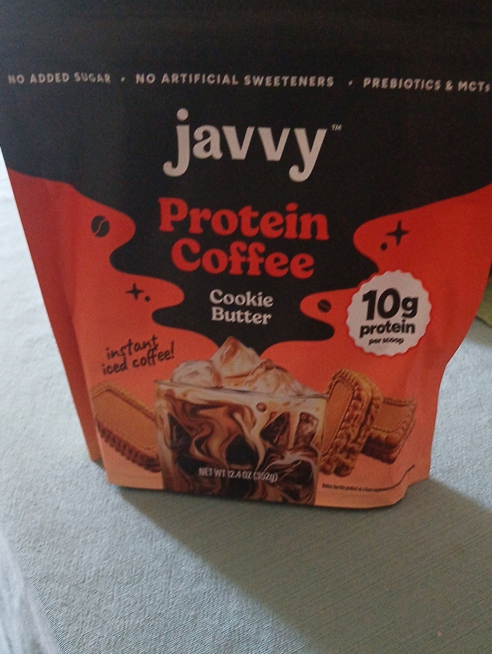 Javvy Protein Coffee - Cookie Butter (Orange & Black Packaging)